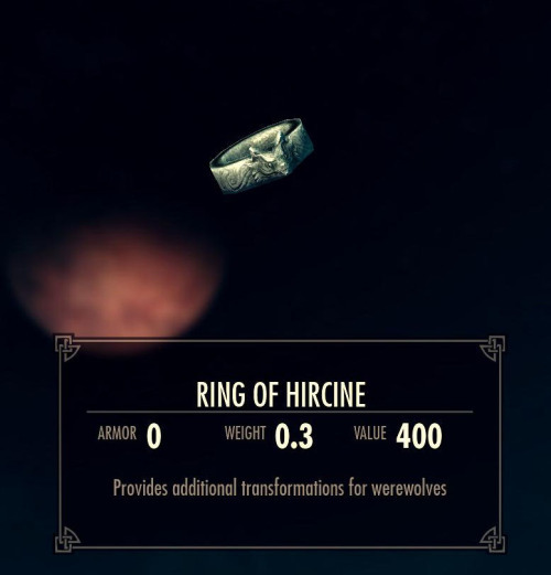 The Ring of Hircine