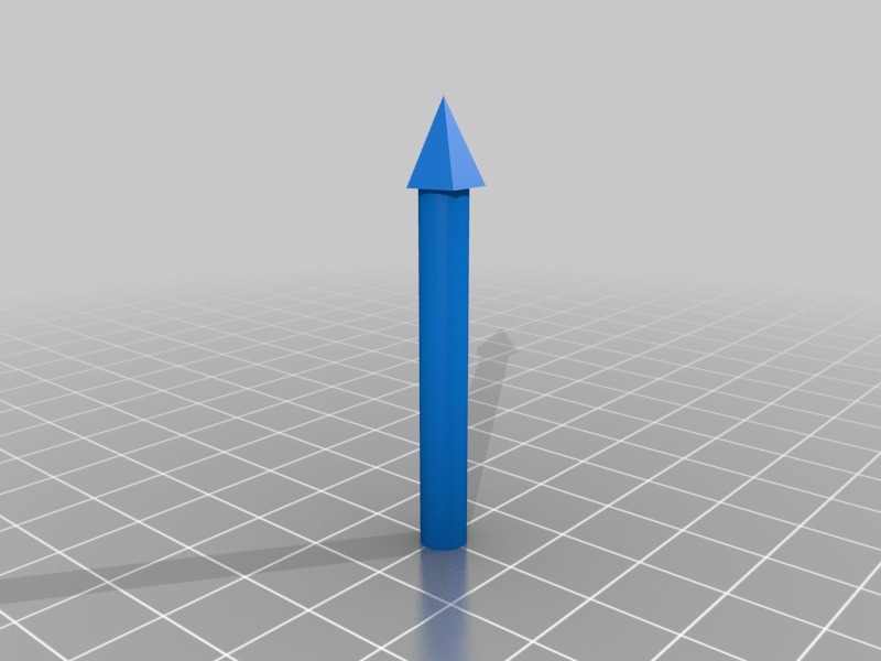 Rubber Band Bow and Arrow (Arrow)