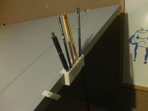 Drafting Table Pencil Holder