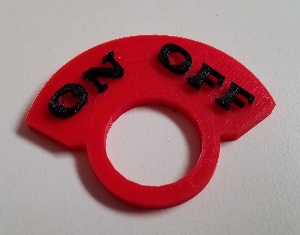 Key On Off Switch Cover
