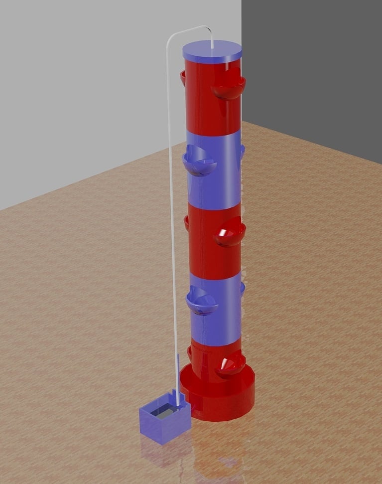 ponics garden tower
