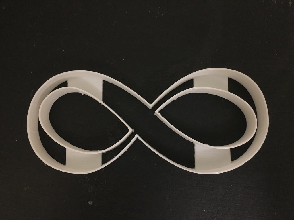 Infinity Symbol Cookie Cutter
