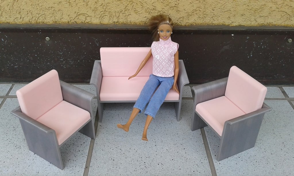 Barbie seating furniture