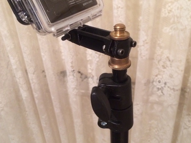 GoPro Manfrotto Light Stand clamp