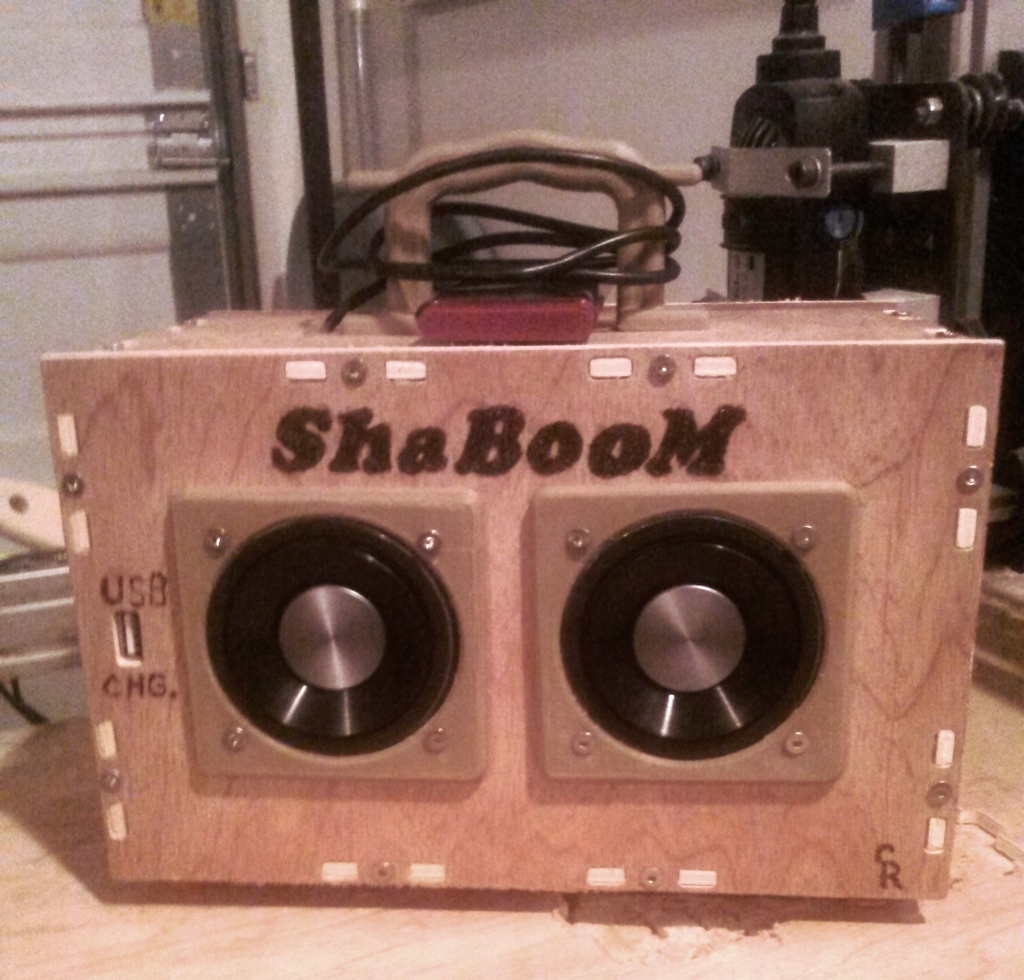 ShaBOOM - 10W Stereo MP3 BoomBox & Power Bank