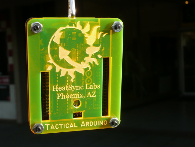 Arduino Hardcase - Tactical Badge Edition