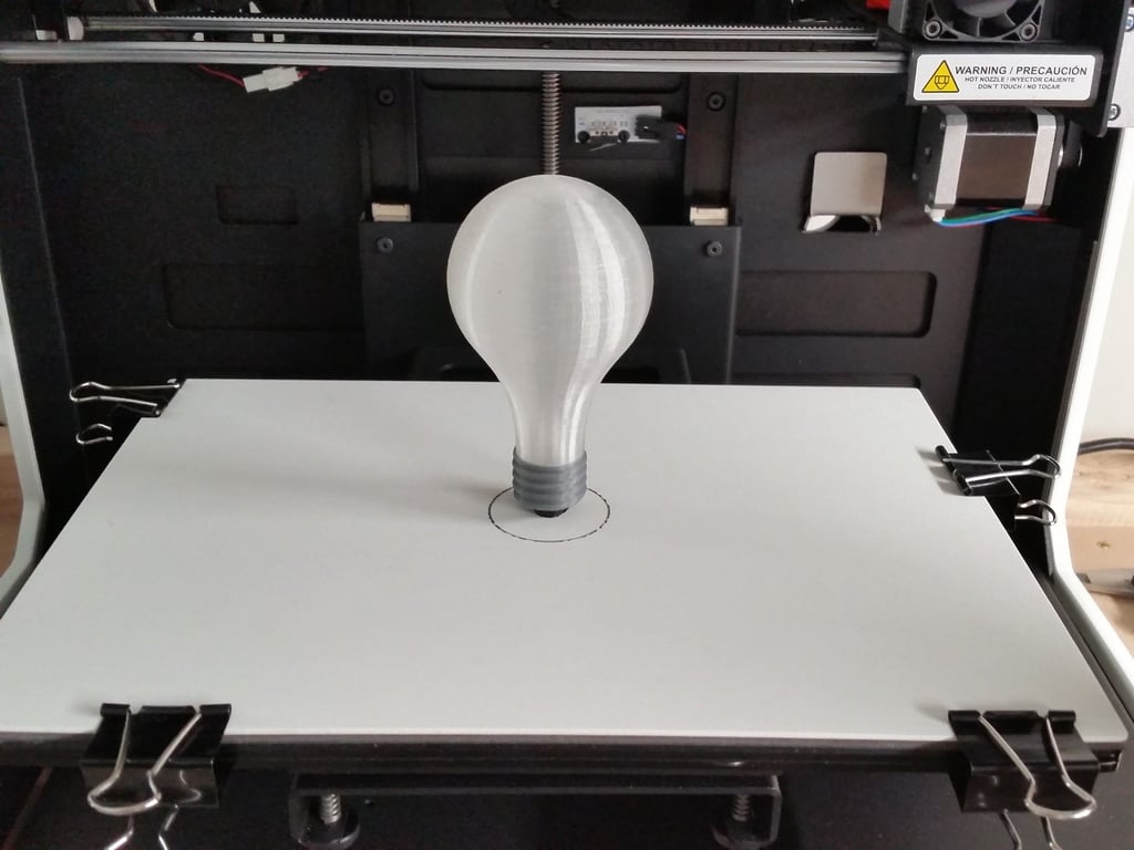 3D Printed Light Bulb