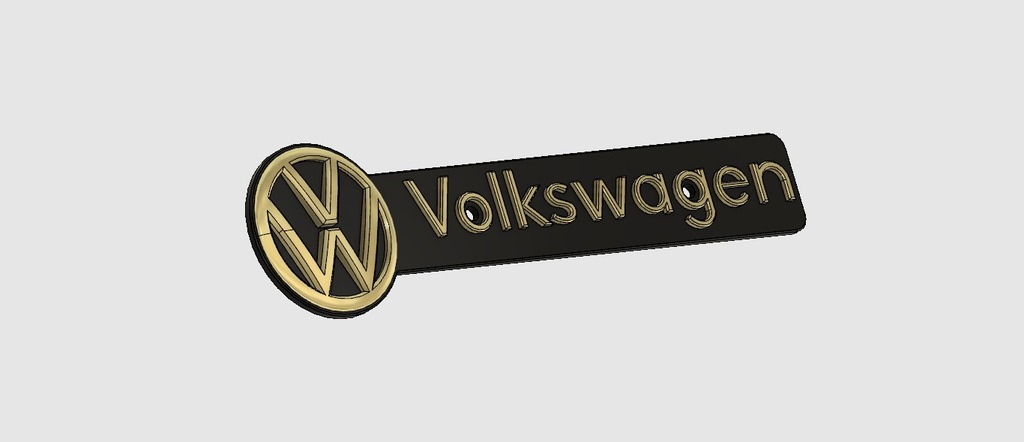 VW Grille Badge