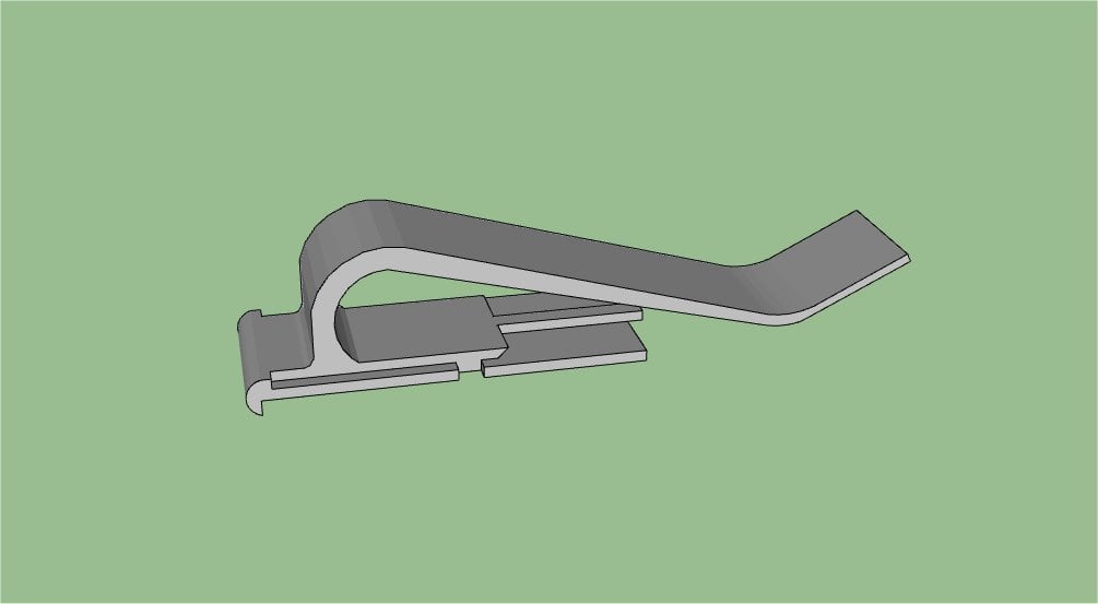 Garage Door Remote Control Visor Clip