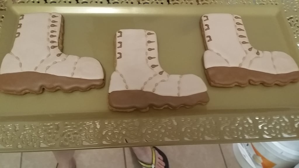 Military Boot Cookie Cutter