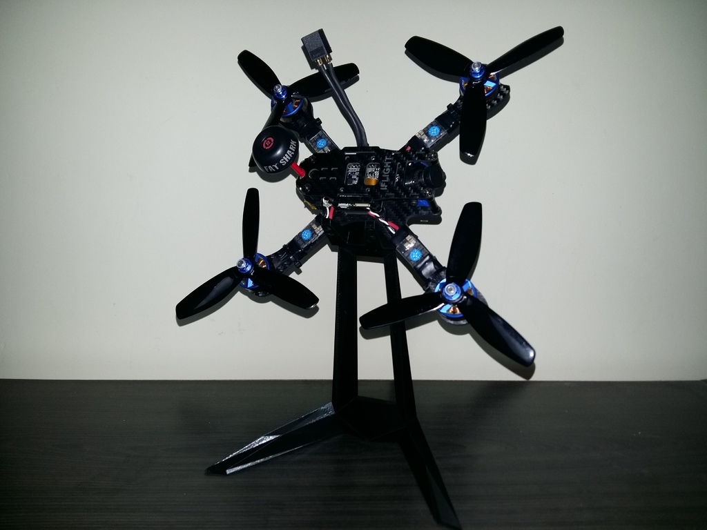 Low poly headphone or Drone stand