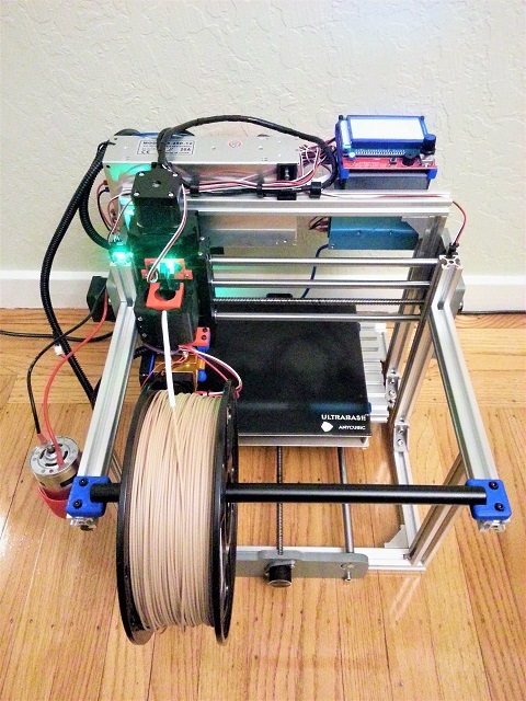MK8 3D Printer Conversion, Laser/Spindle Engraver