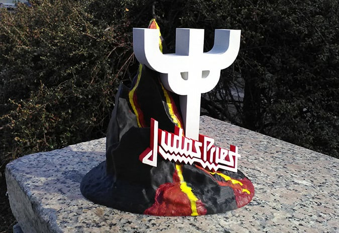 Statue heavy metal Judas Priest