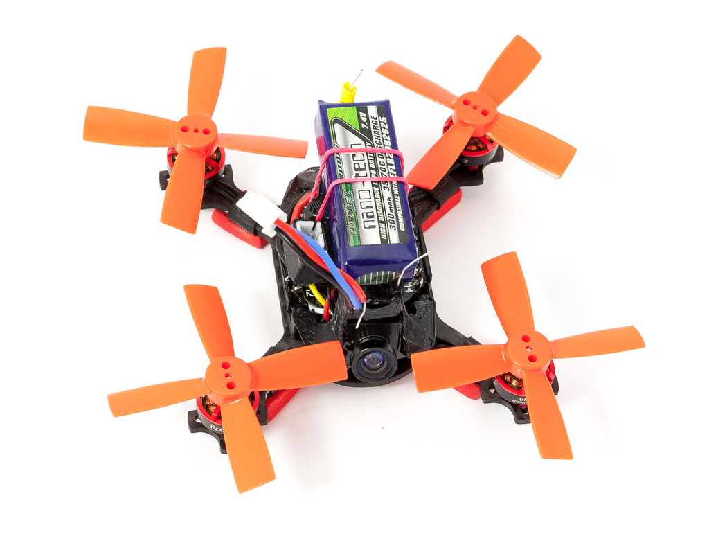 UNBREAKABLE!!!! Kingkong Q90 90mm tpu cover 57gram take-off weight! For 2S Brushless FPV racing quad.
