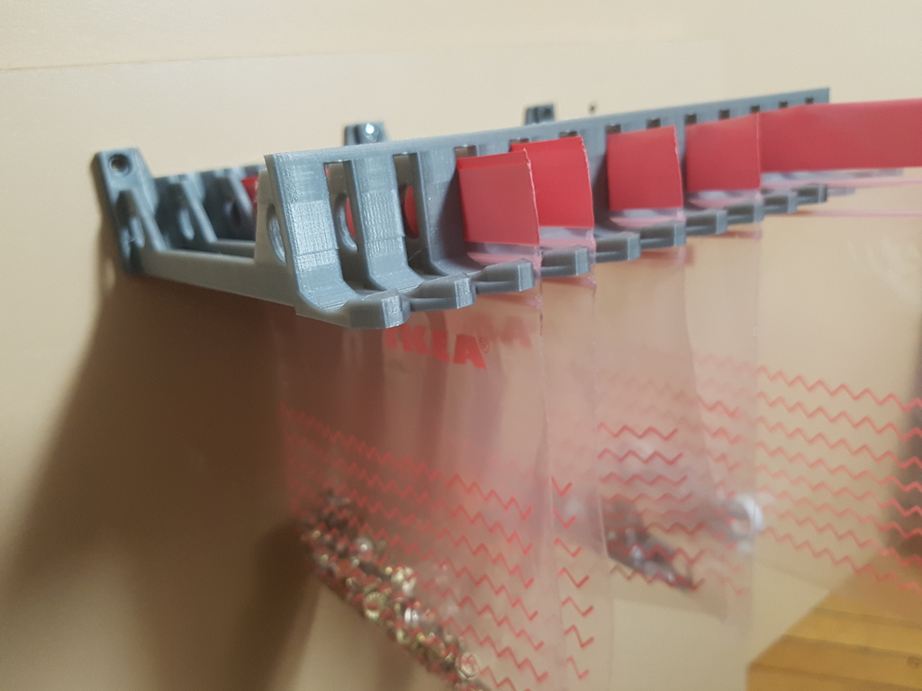 Ikea plastic bag organizer/holder