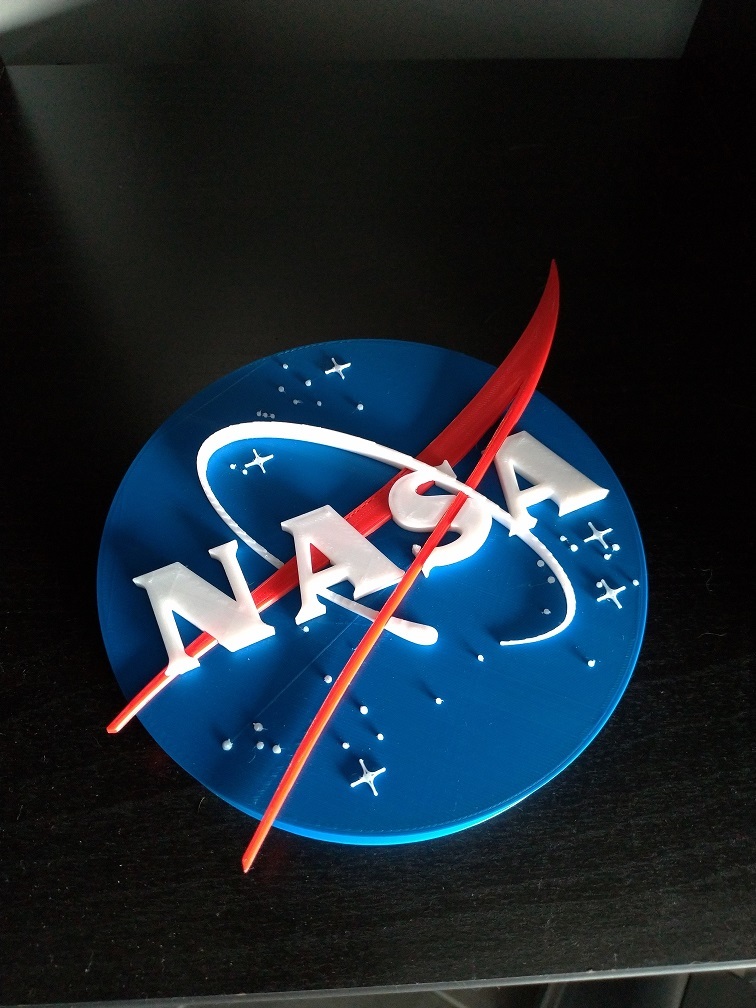 Badge NASA 150x19 mm
