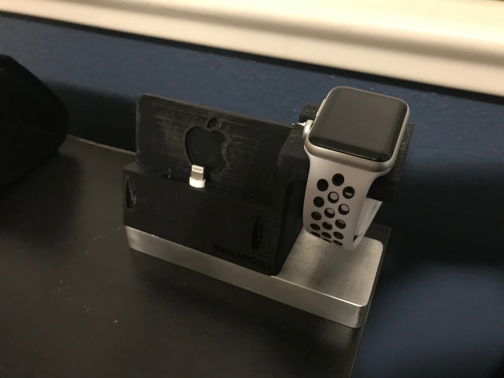 iPhone and Apple Watch Stand