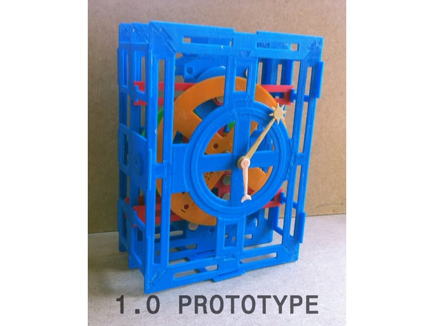 3d 100% printed antikythera mechanism