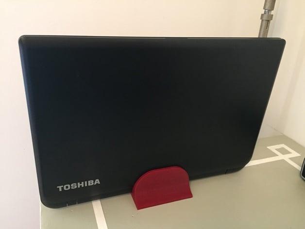 Vertical laptop stand for Toshiba Satellite C50-B