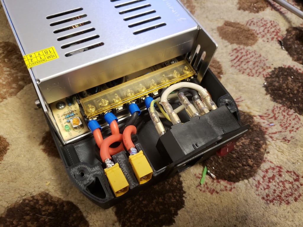 30A power supply cover with XT60