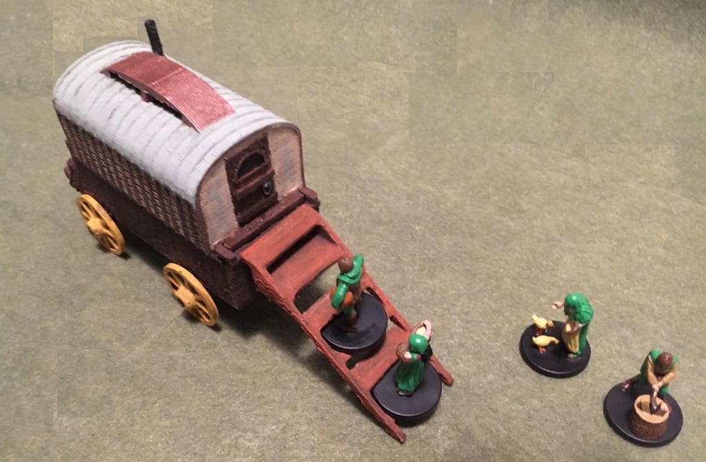 Miniature Gypsy Wagon