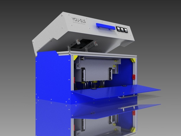 Open Source Laser sintering 3D printer