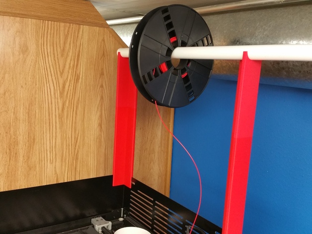 MakerBot Replicator Z18 Overhead Spool Mount