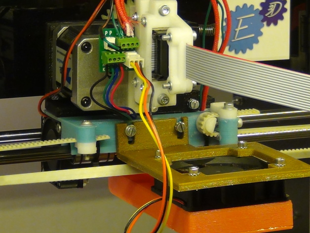 Mounting the E3D v6 on a Mendel90 (bowden version)