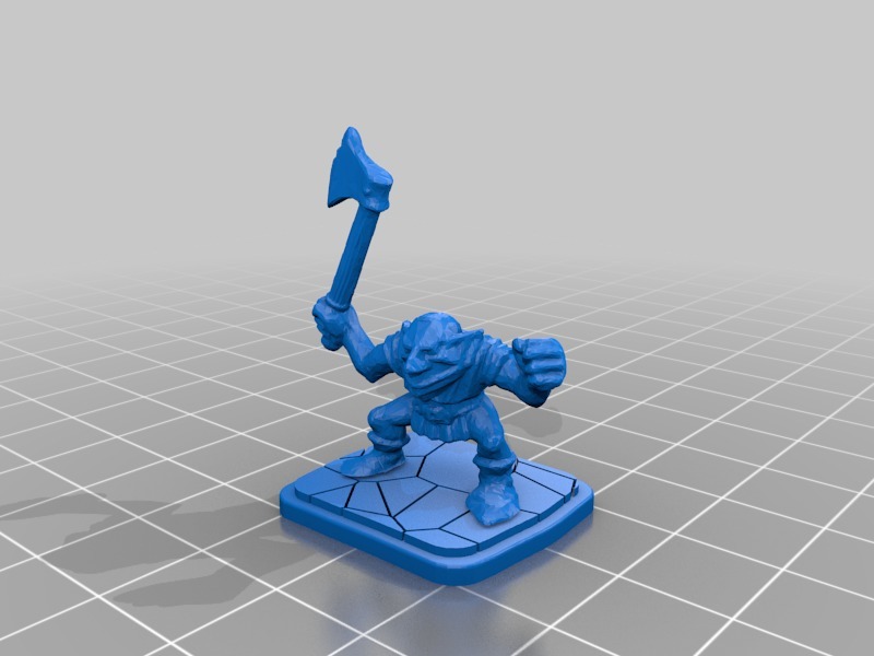 HeroQuest Gobln with Axe