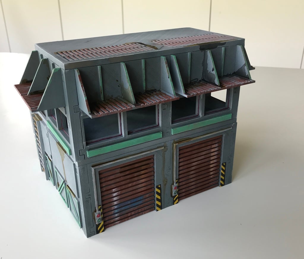 Tabletop Building for 32 mm SciFi