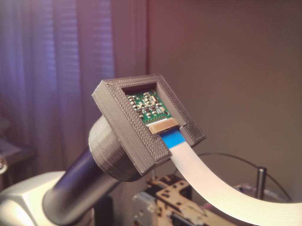 Raspberry Pi Camera to Microscope Adapter