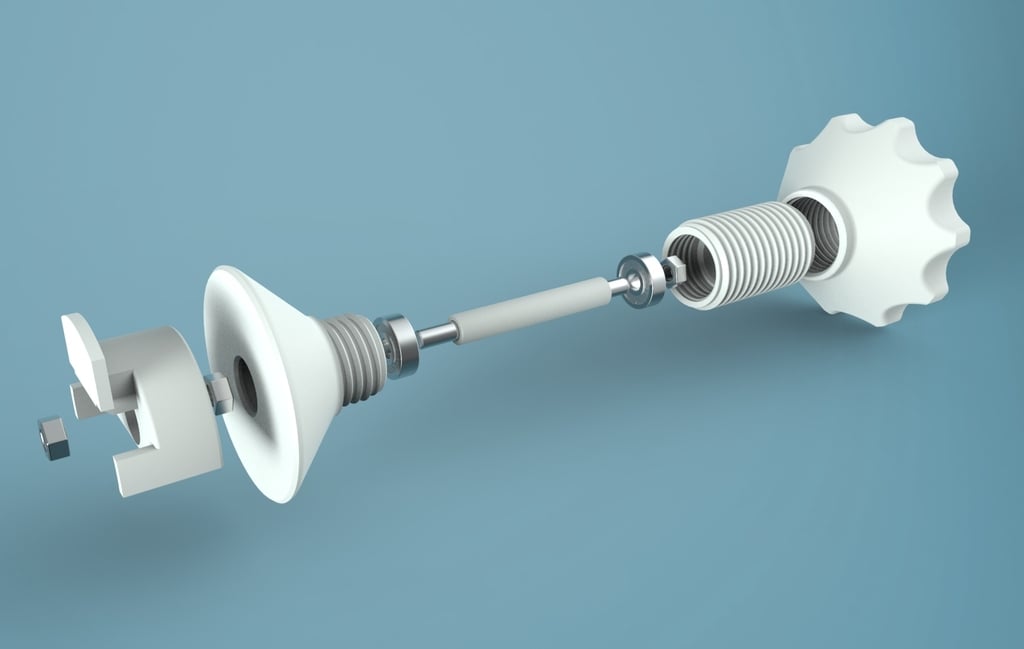 Low friction spool holder