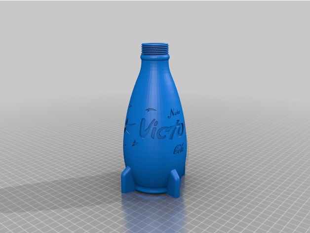 Fallout 4 Nuka Victory Twisted Cap Bottle