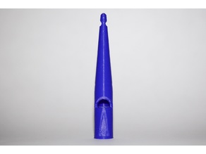 Oblong Dog Whistle 3D model
