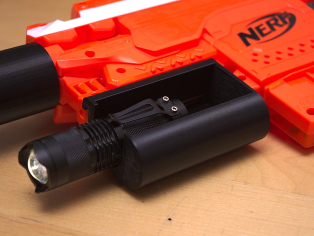 NERF Front grip with Sipik SK-68 holder
