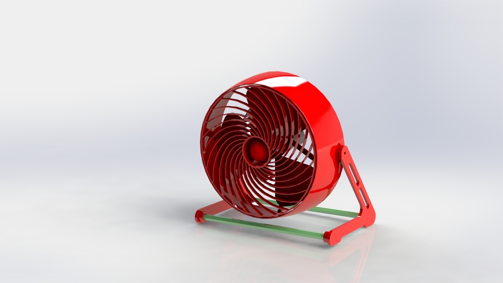 3d Printed fan(Vornado fan inspired)