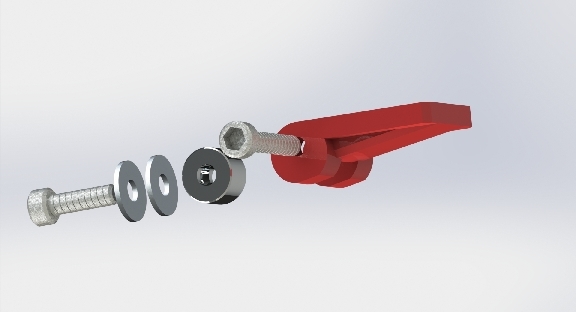 Wanhao D7 Schnallespanner / Fast Clamp