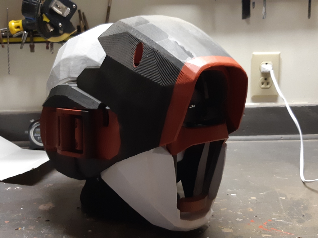 Destiny inspired helmet