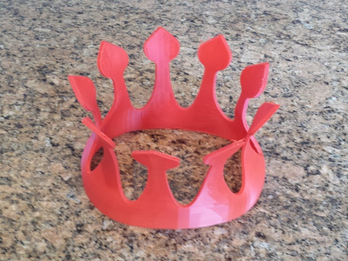 Wearable 3D Printed Crown