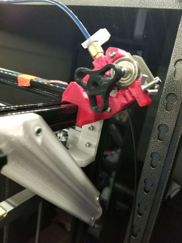 Angled Bowden Extruder Mount