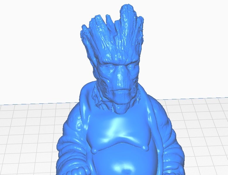 Adult Groot Buddha (GOTG) (Marvel Collection)