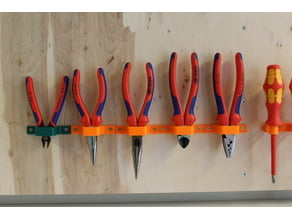 Knipex pliers compatible wall mount