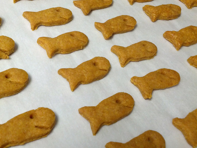 Goldfish cracker cookie cutter