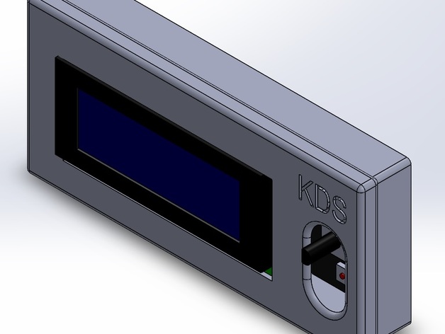 Boitier pour le LCD d'une Ramps 1.4 / Case for RAMPS LCD Controller