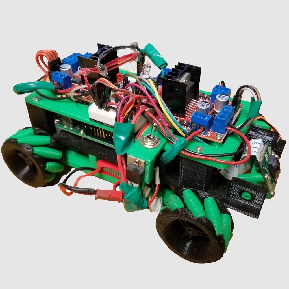 Mecanum Raspberry Pi Robot