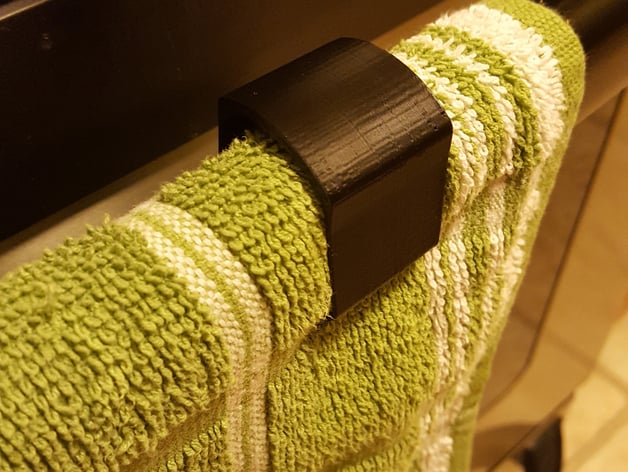 Oven / Fridge Door Handle / Rack Towel & Rag Holder Clip / Clamp