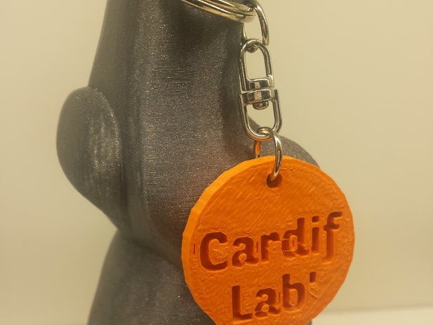 The Cardif Lab' Keychain