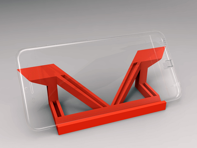 Phone Stand for iPhone 6 Plus - Remix Paradox Illusions Design -