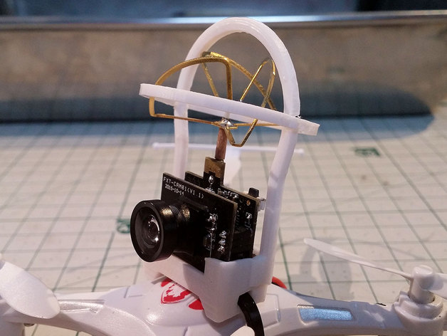 The Whoopinator- FPV Quad Camera Mount