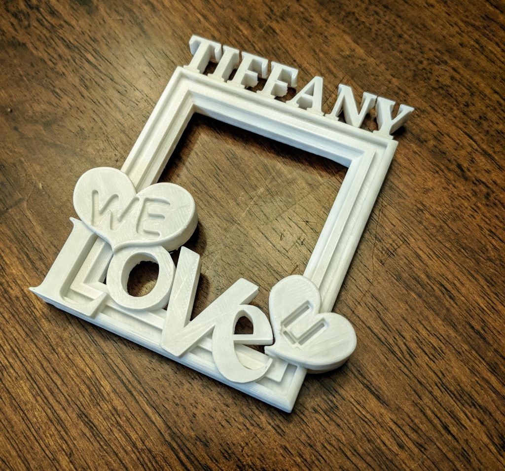 Tiffany - We Love U Photo Frame